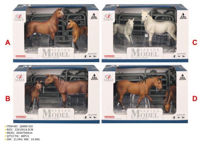 Model Series Caballos &amp; Potrillos X25