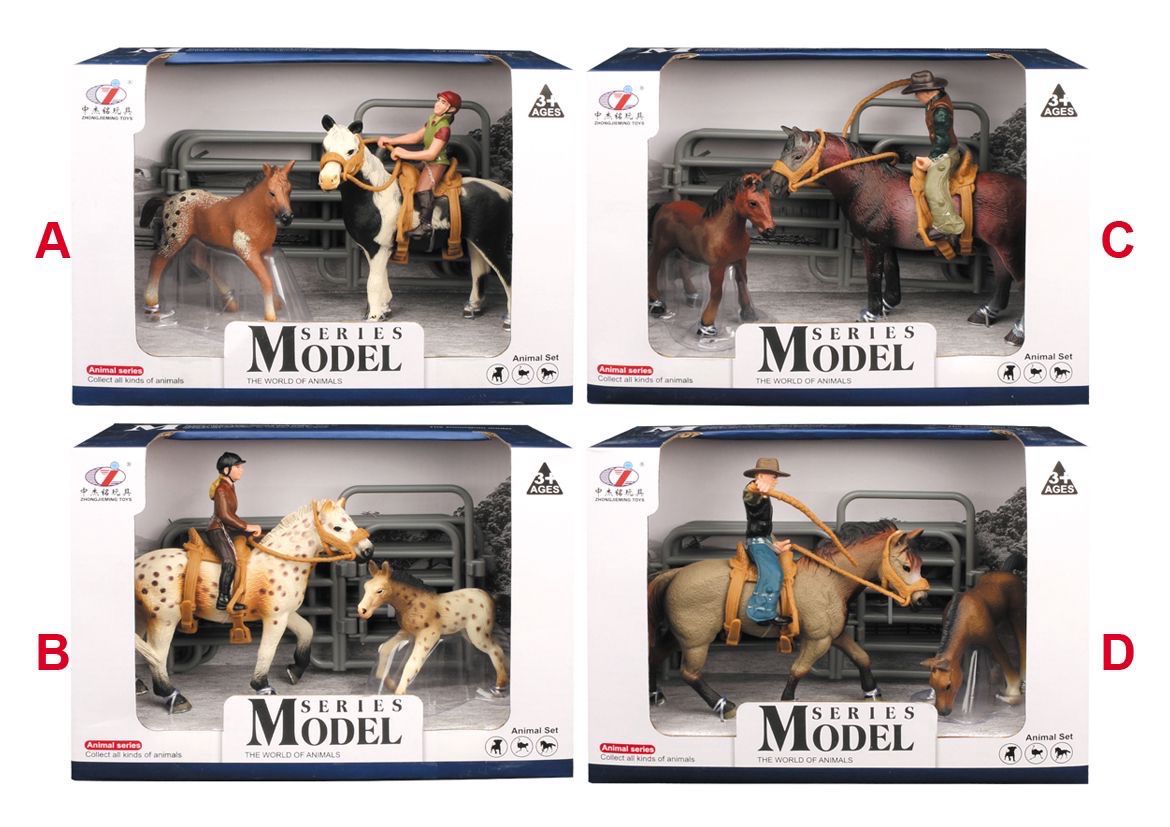 Model Series Caballo con Jinete Y2