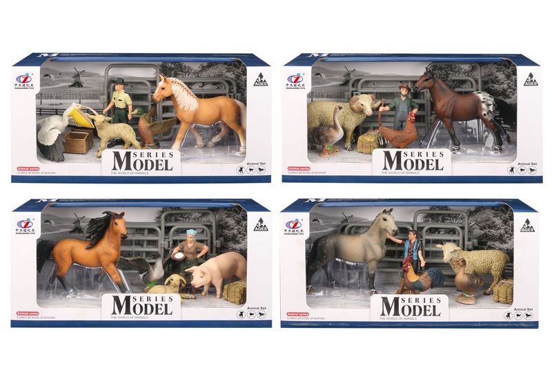 Model Series Caballo c/ Borrego &amp; Granjero Z3