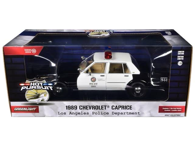 1:24 1989 Chevrolet Caprice - Los Angeles Police 1:24 1989 Chevrolet Caprice - Los Angeles Police