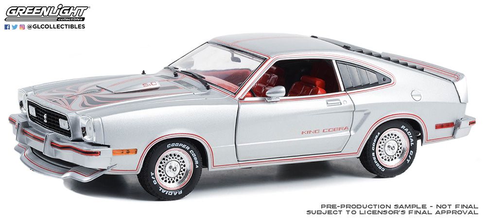 1978 Ford Mustang II King Cobra Plata