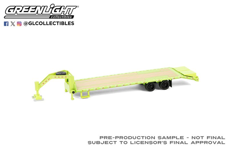 1/64 Trailer Cuello de Ganso Verde Lima
