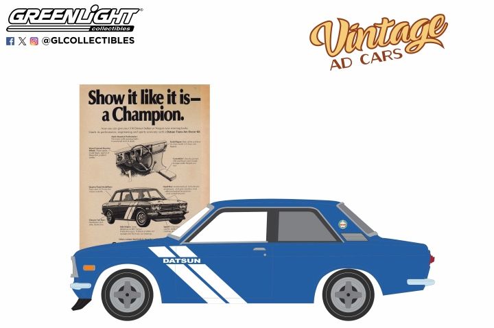 1972 Datsun 510 “Show it Like it is - a Champion"