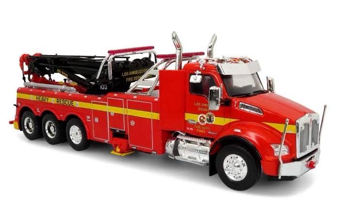 Kenworth T880 Grua Bombero