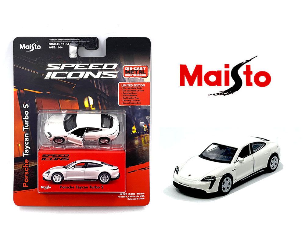 1/64 2024 Porsche Taycan Turbo S 1/64 2024 Porsche Taycan Turbo S