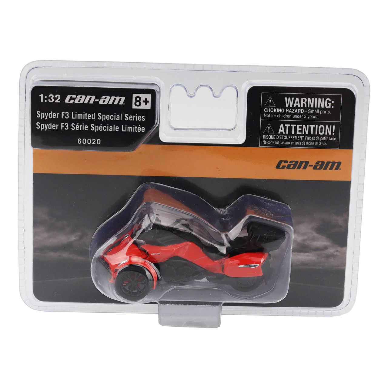 1/32 Can-Am Spyder F3 Naranja 1/32 Can-Am Spyder F3 Naranja
