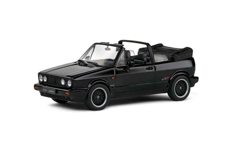 1/43 1992 Volkswagen Golf MK1 Convertible Negro