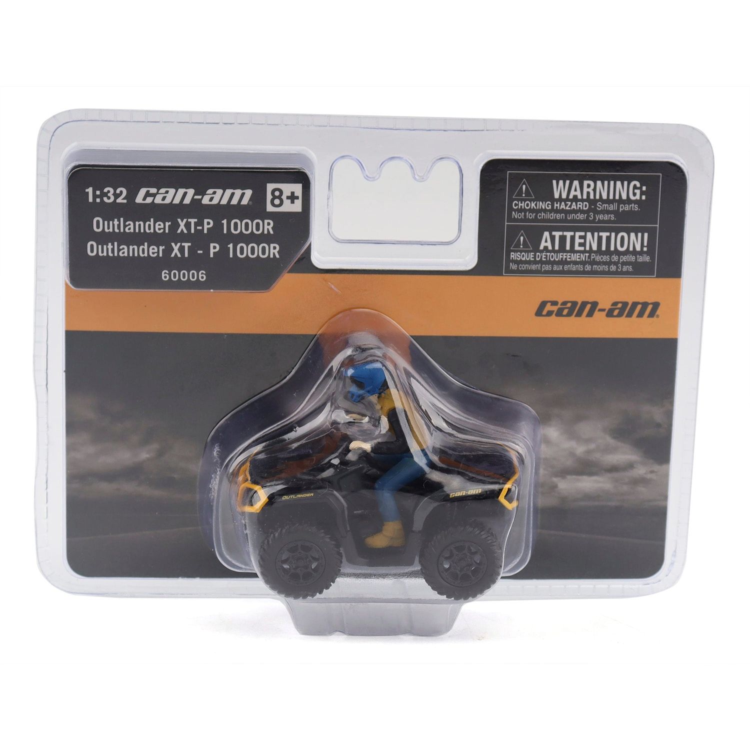 1/32 Can-Am Outlander XT-P 1000R Negro/Amarillo 1/32 Can-Am Outlander XT-P 1000R Negro/Amarillo