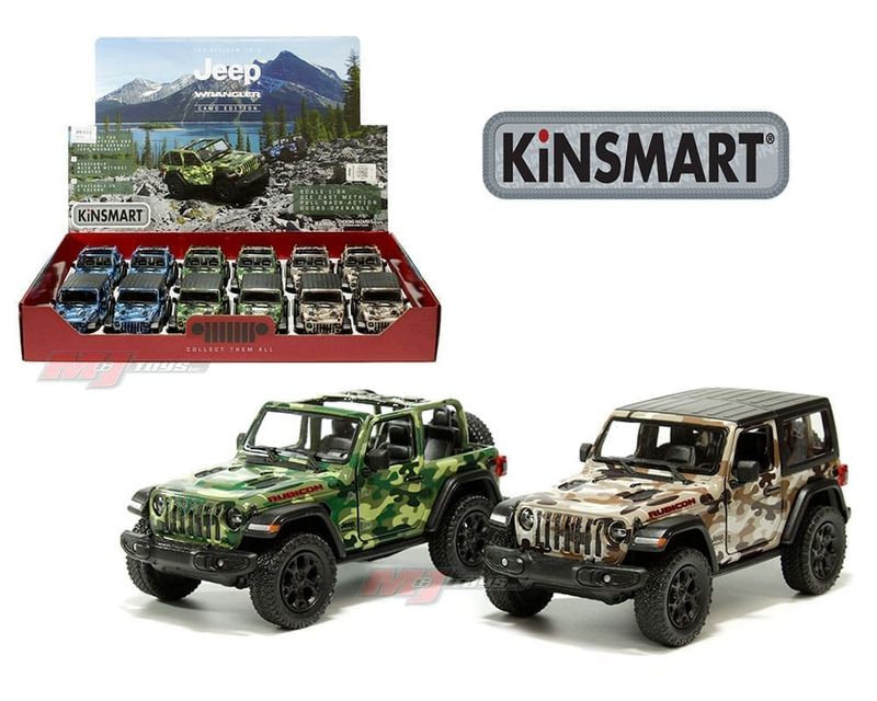 1:38 2018 Jeep Wrangler Camuflaje