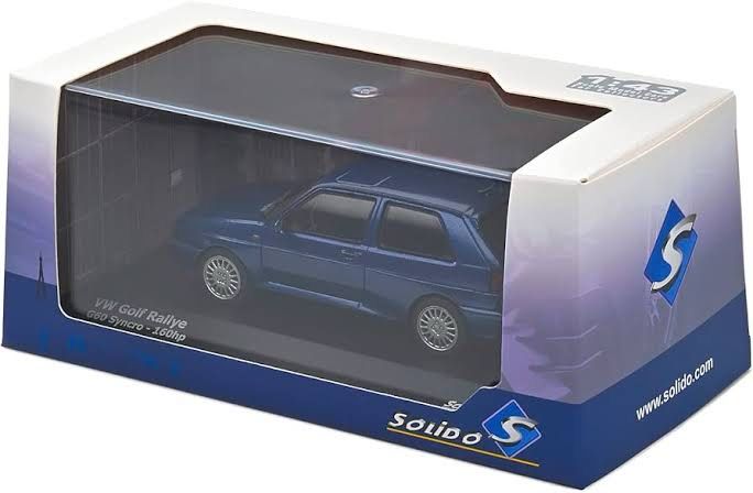 1/43 1989 Volkswagen Golf Rally Azul