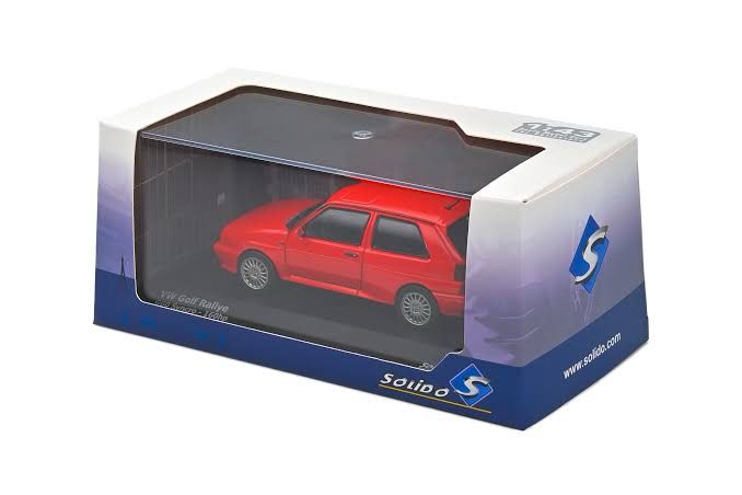 1/43 1982 Volkswagen Golf Rally Rojo