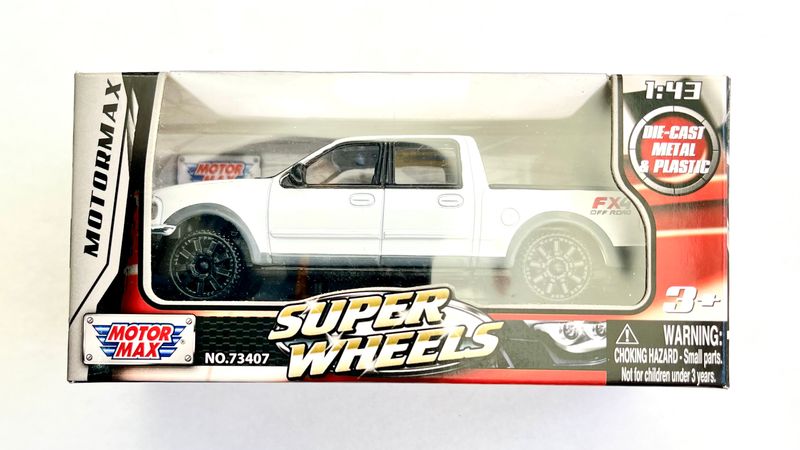 1/43 Ford F-150 Super Crew Blanco/ Negro