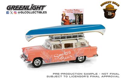 1955 Chevrolet Two-Ten Townsman w/ Roof Rack &amp; Canoe