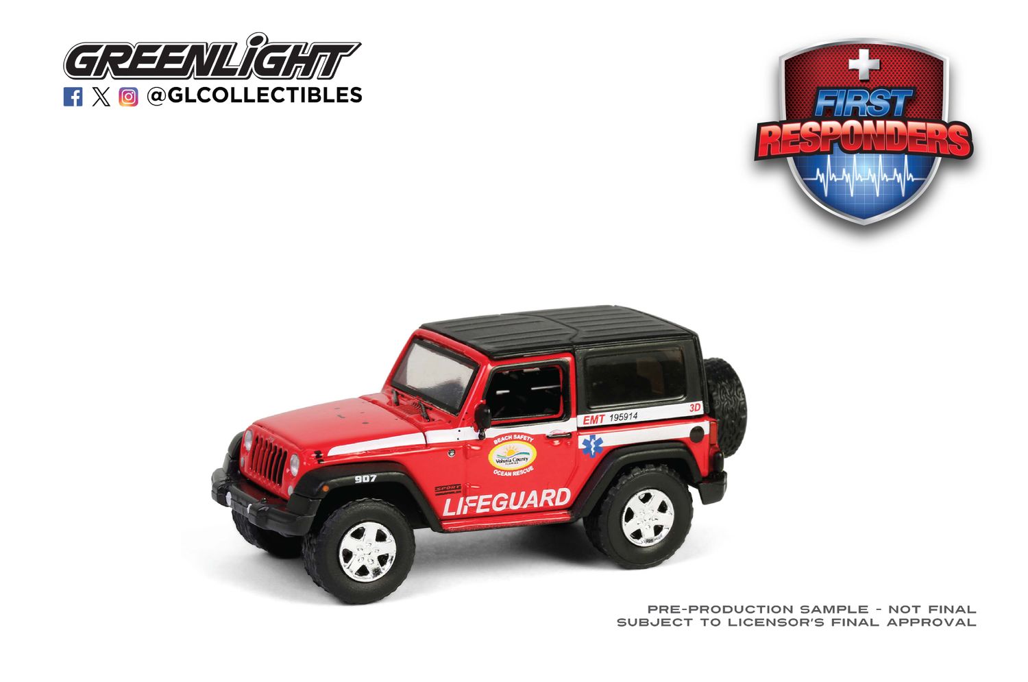 2011 Jeep Wrangler – Volusia County Florida Beach Safety Ocean Rescue Lifeguard/EMT