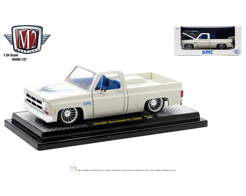 1976 GMC Sierra Grande 15 Custom Blanco