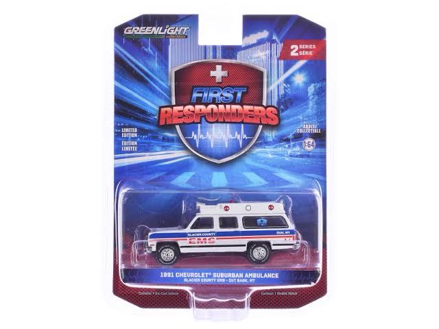 1991 Chevrolet Suburban Ambulance – Glacier County EMS - Cut Bank, Montana