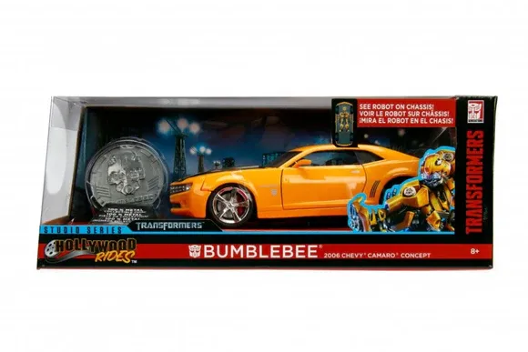 2006 Transformers Camaro Bumblebee c/ Moneda