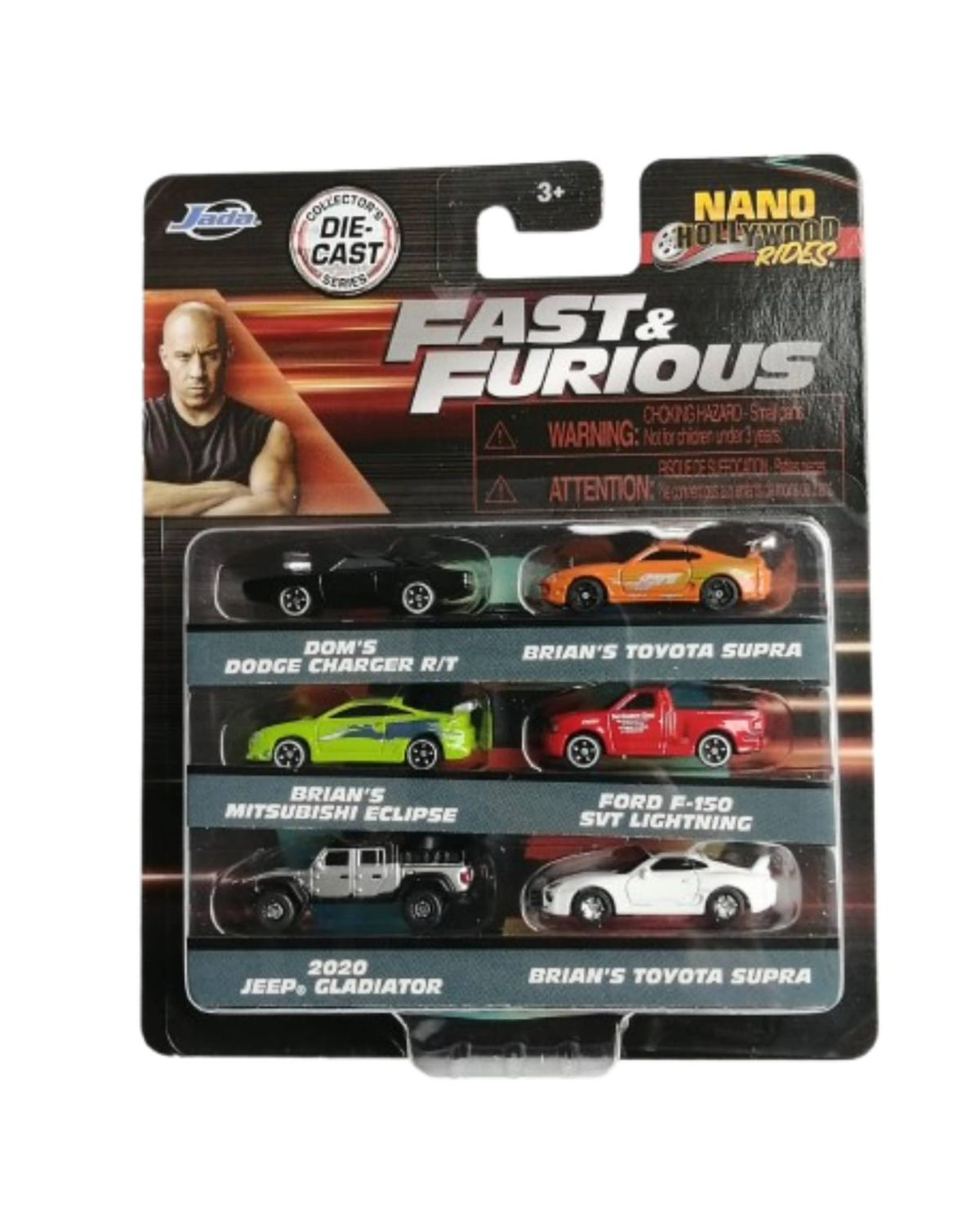 Set Nanos Duo Pack Rápidos y Furiosos