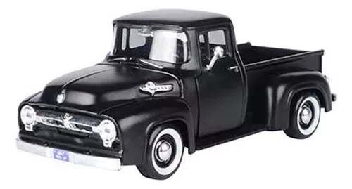 1956 Ford F-100 Pickup Negro Matte