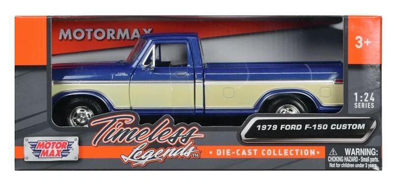 1979 Ford F-150 Custom Pick up Azul/ Crema