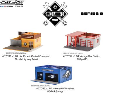 Set Diorama Mecanico 3 pzs