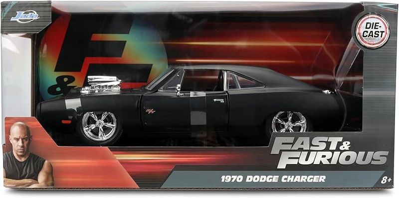 1970 Dom's Dodge Charger Matte Negro F&F 4 1970 Dom's Dodge Charger Matte Negro F&F 4