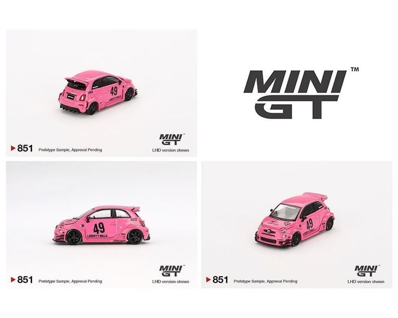 ABARTH 595 LB-WORKS x Abas Works – Pink