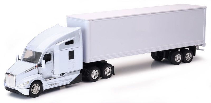 Kenworth T680 Caja Seca Blanco