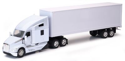 Kenworth T680 Caja Seca Blanco