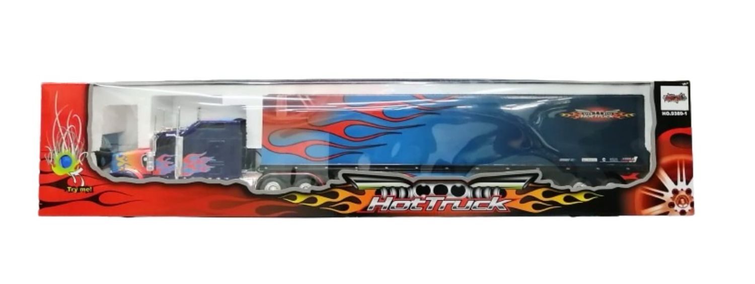 Tráiler Azul c/ Luz R/C