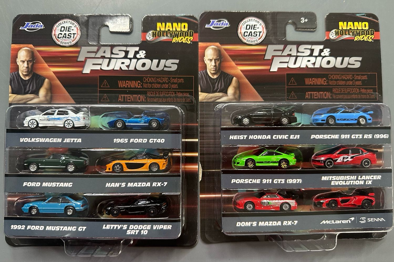 Set rápidos y furiosos W3 Set rápidos y furiosos W3