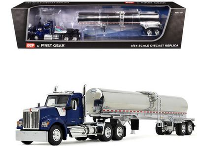 W990 Day Cab (Viper Blue) with Walker Food Grade Tank W990 Day Cab (Viper Blue) with Walker Food Grade Tank