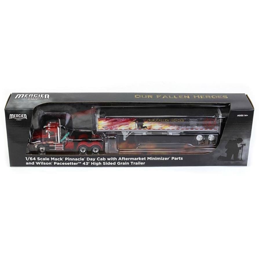 Mack Pinnacle with Minimizer Parts and Wilson Pacesetter 43' High-Sided Grain Trailer Mack Pinnacle with Minimizer Parts and Wilson Pacesetter 43' High-Sided Grain Trailer