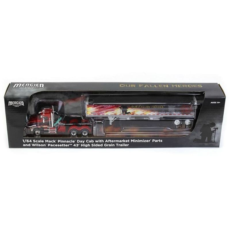 Mack Pinnacle with Minimizer Parts and Wilson Pacesetter 43' High-Sided Grain Trailer Mack Pinnacle with Minimizer Parts and Wilson Pacesetter 43' High-Sided Grain Trailer