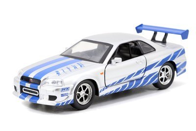 1/32 2002 Brian's Nissan Skyline R34 F&F 2