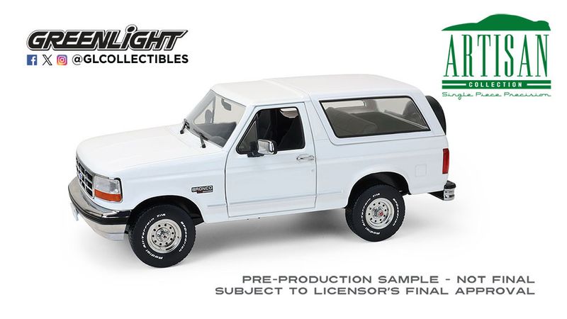 1993 Ford Bronco XLT - Oxford White