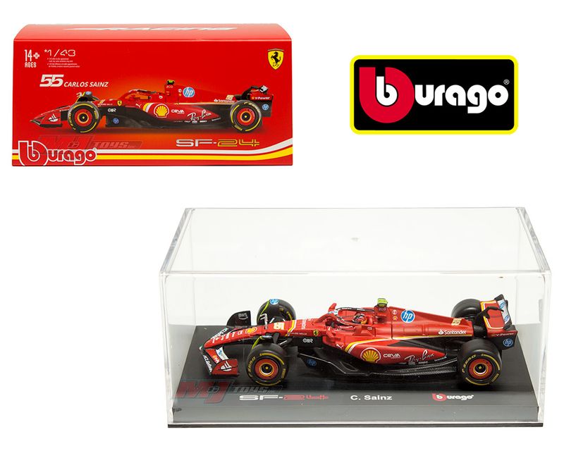 1:43 2022 Ferrari F1 Team SF-24 #55 Carlos Sainz Formula 1 1:43 2022 Ferrari F1 Team SF-24 #55 Carlos Sainz Formula 1