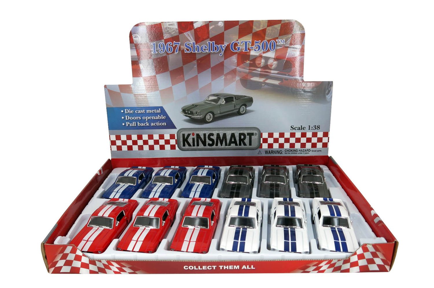 1967 Ford Mustang Shelby GT-500 12pcs