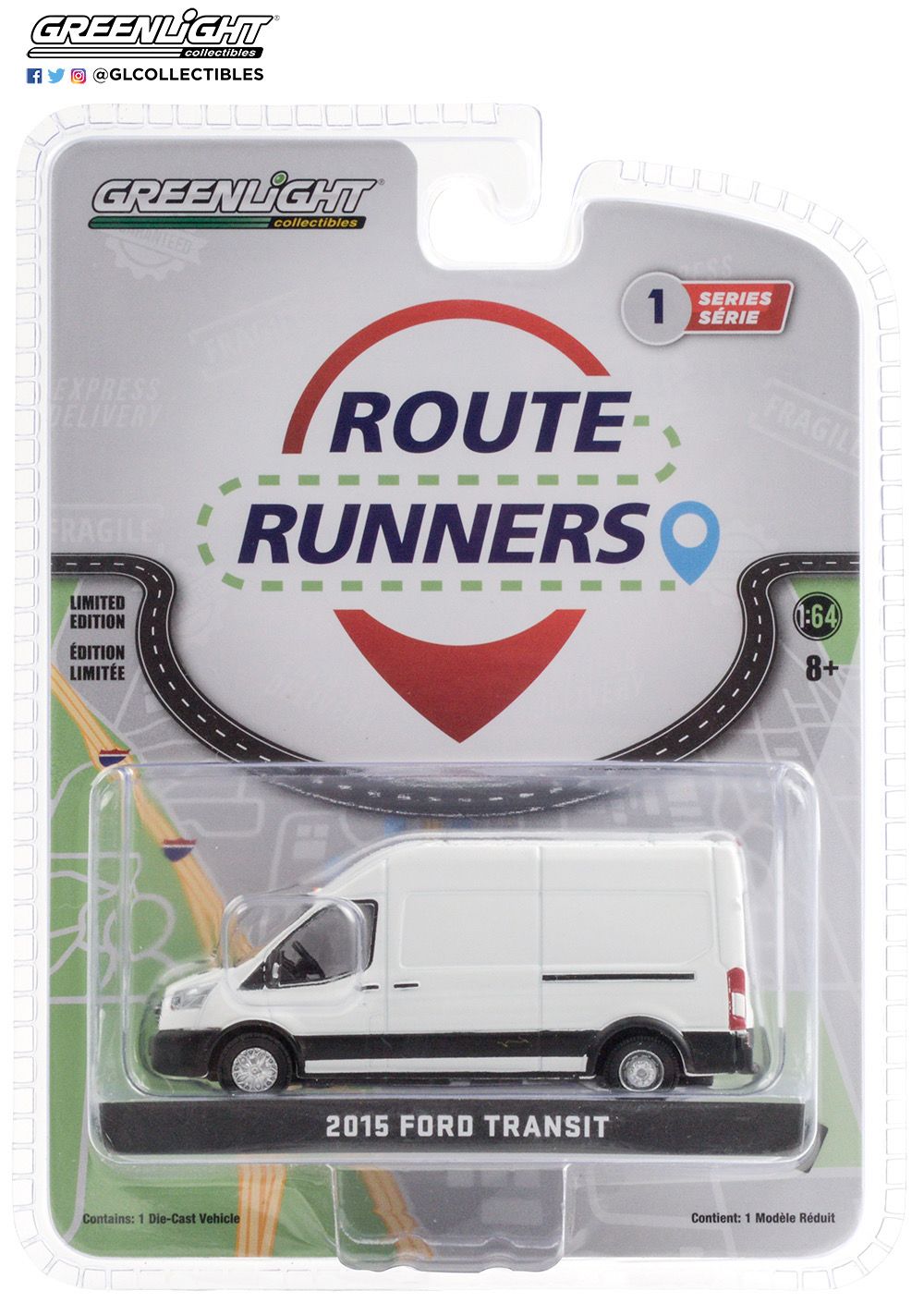 2015 Ford Transit LWB High Roof - Oxford White