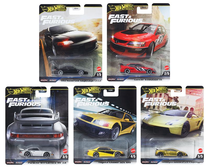 Hot Wheels 1:64 Fast &amp; Furious Premium 2025 M