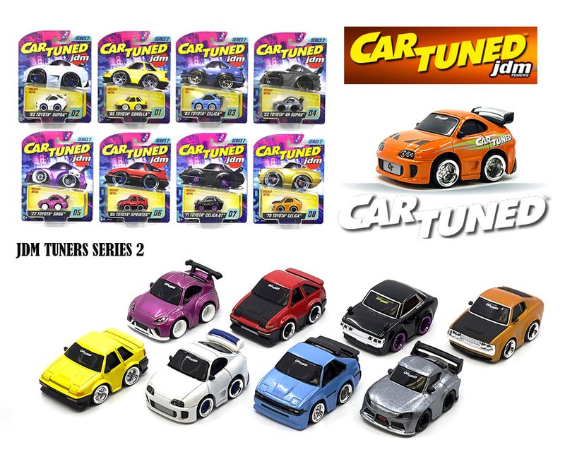CarTuned 1:64 JDM Tuners Series 2 CarTuned 1:64 JDM Tuners Series 2