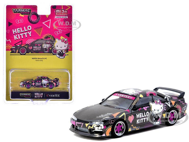 Vertex Nissan Silvia S14 Hello Kitty BK Chrome