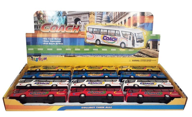 Caja Autobus Coach 12pzs