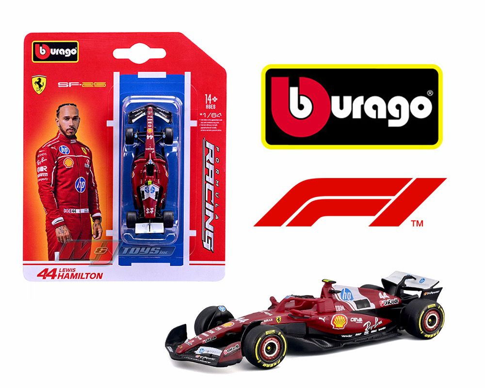 1:64 F1 2025 Ferrari SF-25 #44 Lewis Hamilton 1:64 F1 2025 Ferrari SF-25 #44 Lewis Hamilton