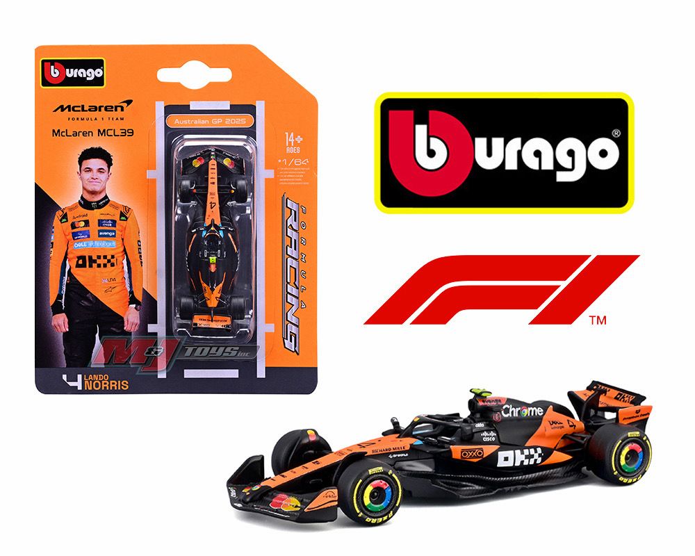 Bburago 1:64 F1 Race 2025 Set Bburago 1:64 F1 Race 2025 Set