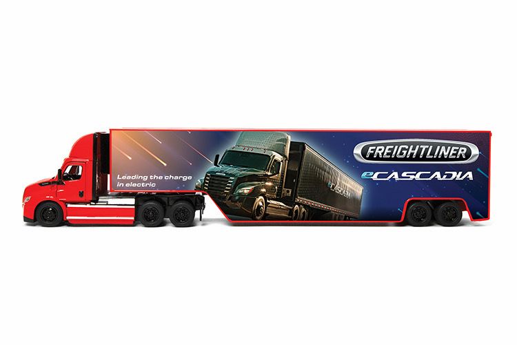 Freightliner eCascadia Contenedor