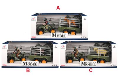 Model Series Cuatrimoto con remolque