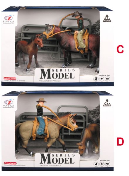 Model Series Caballo con Jinete Y2