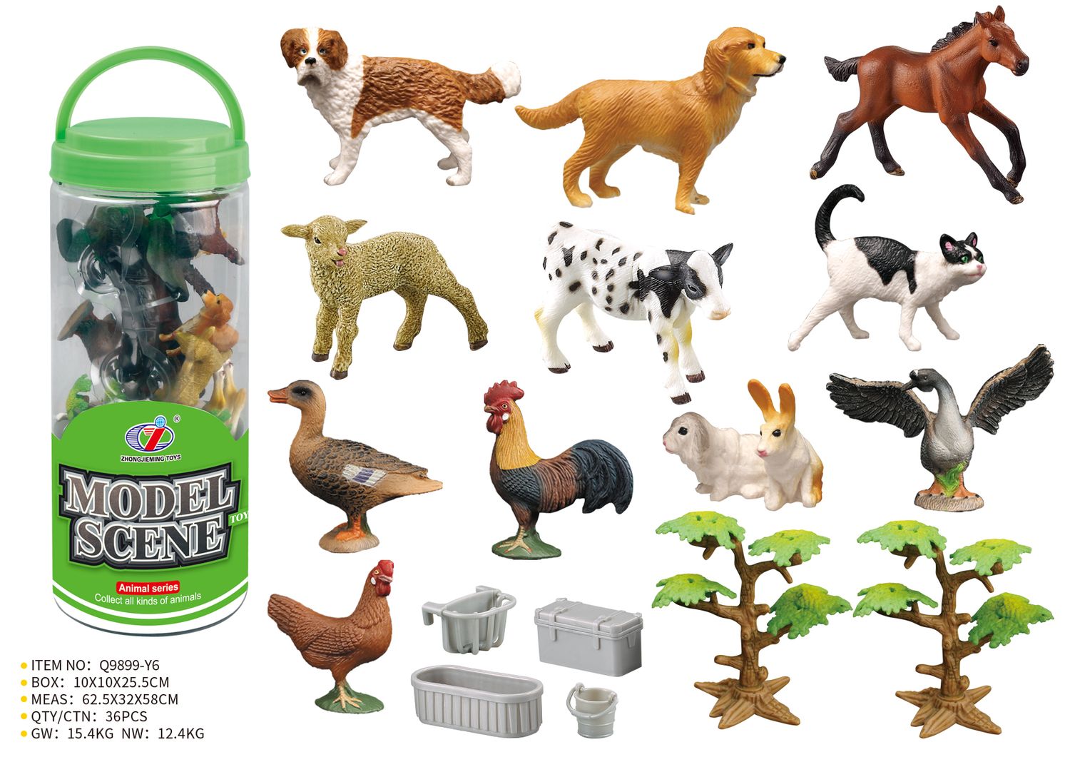 Model Series Mini animales