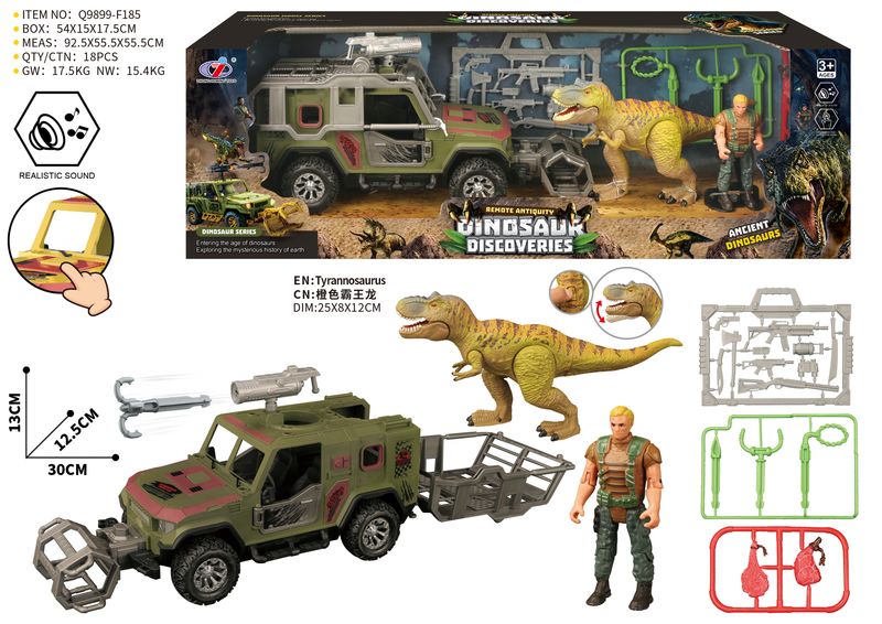 Model Series todo terreno con Dinosaurio